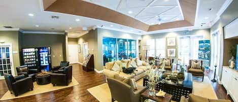 Ferienhaus | Sitzecke in der Lobby