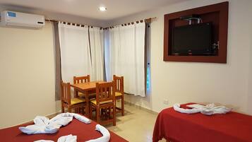 In-room safe, blackout drapes, free WiFi, bed sheets