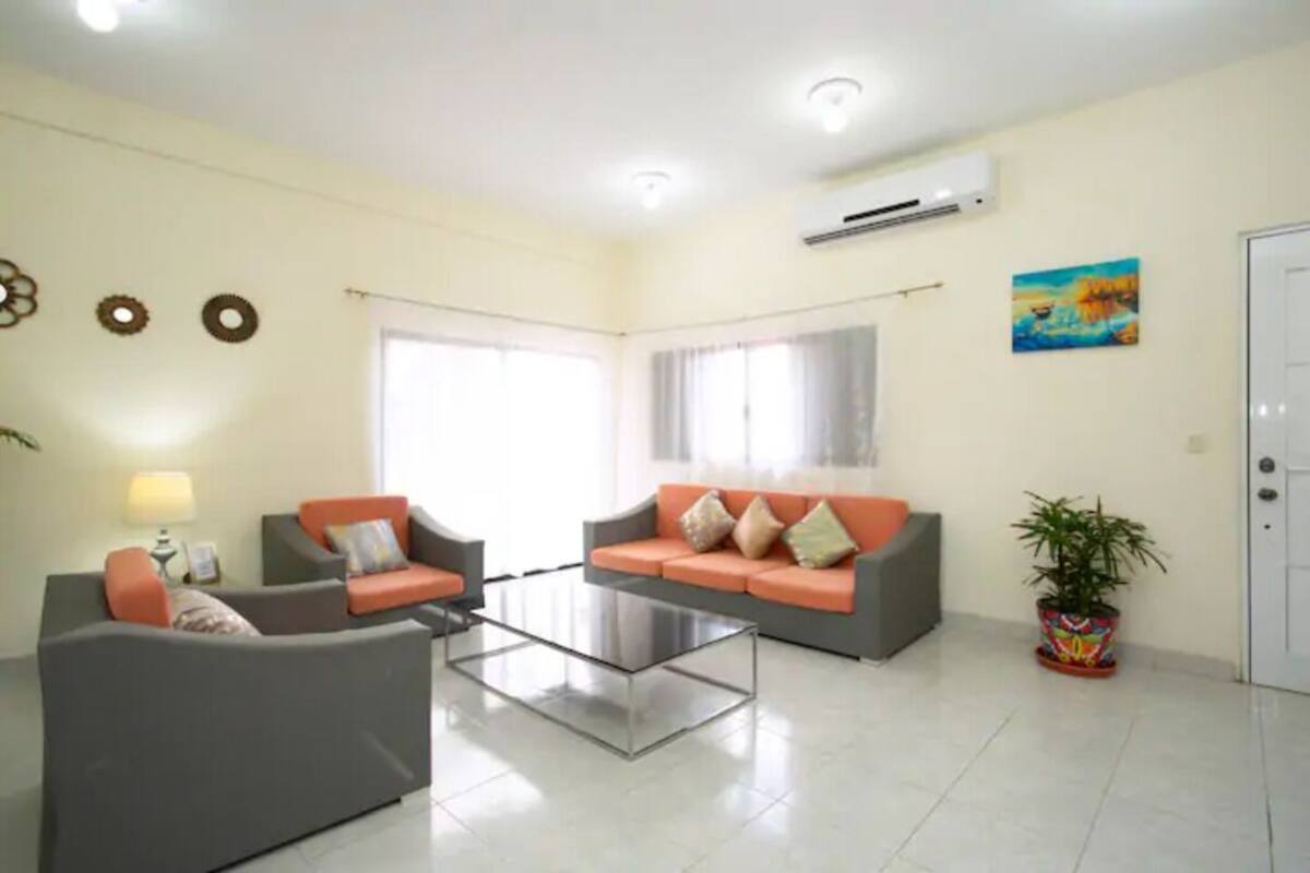 Deluxe-Apartment, 2 Schlafzimmer | Wohnbereich