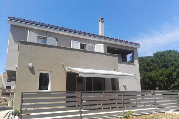 Modern architecture of the house