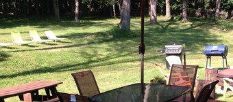 Guest House Catskill Mountains Private Backyard Fire Pit BBQ Grill Ski Golf Hike