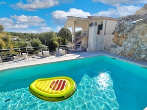 Pool - Ivan's holiday house with private swimming pool (Klis)