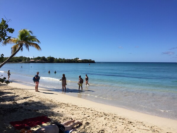 Beach nearby, beach towels