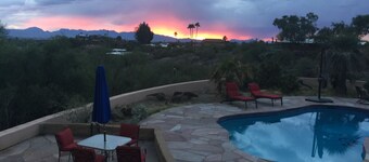 Foothills Home on 1 Acre with Pool, Mountain and City Views 5 min from La Paloma