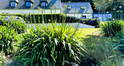 Gîte "les Camélias" - Spa bien-être - Cadre verdoyant - Trestel Plage