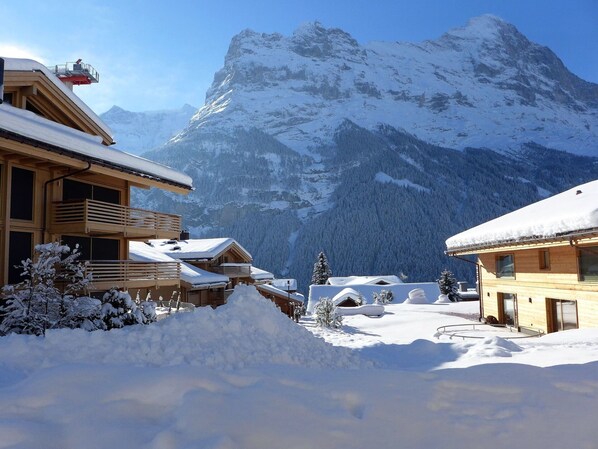 Exterior - Beautiful apartment for 6 guests with WIFI, TV, terrace and pets allowed (Grindelwald)