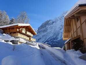 Exterior - Lovely apartment for 6 people with WIFI, TV, terrace and pets allowed (Grindelwald)