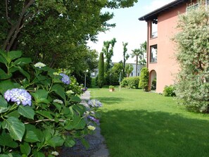 Property grounds - Lovely apartment for 4 people with pool, TV and patio (Ascona)