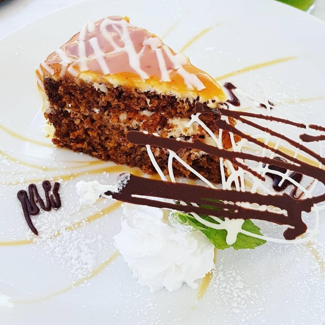 breakfast, lunch and dinner served