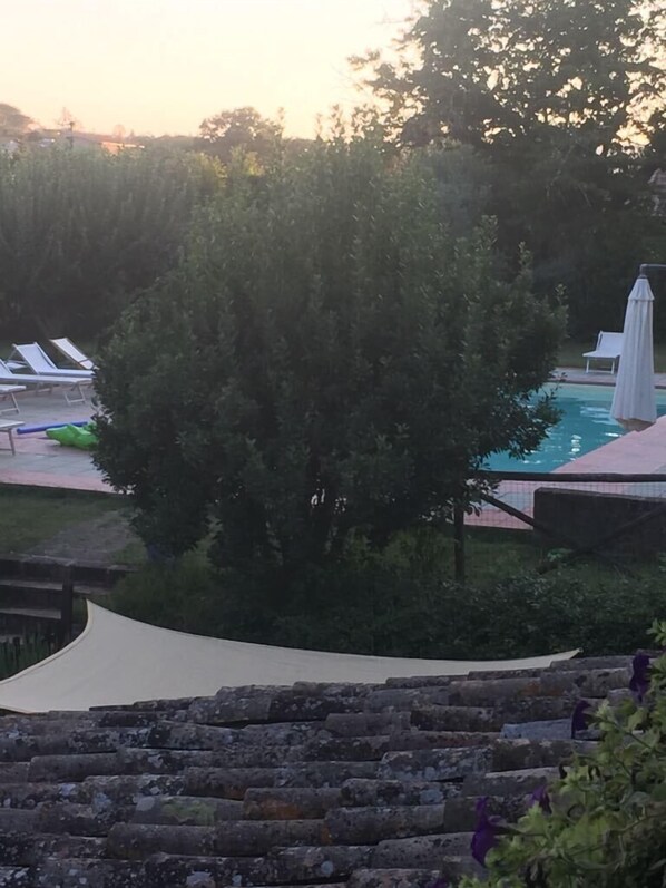 Vue depuis l’hébergement