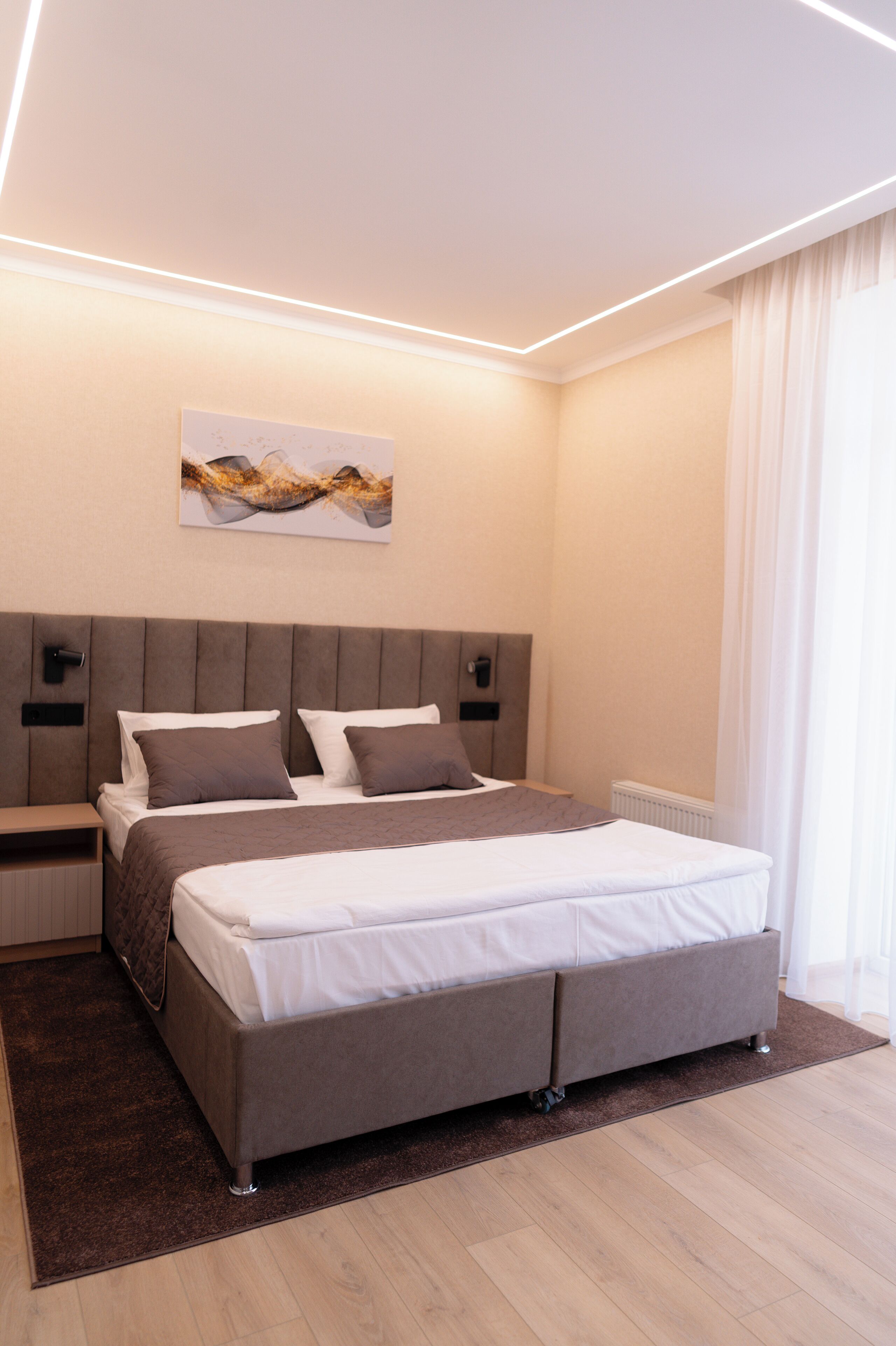 1 habitación, ropa de cama de alta calidad, minibar y wifi gratis 