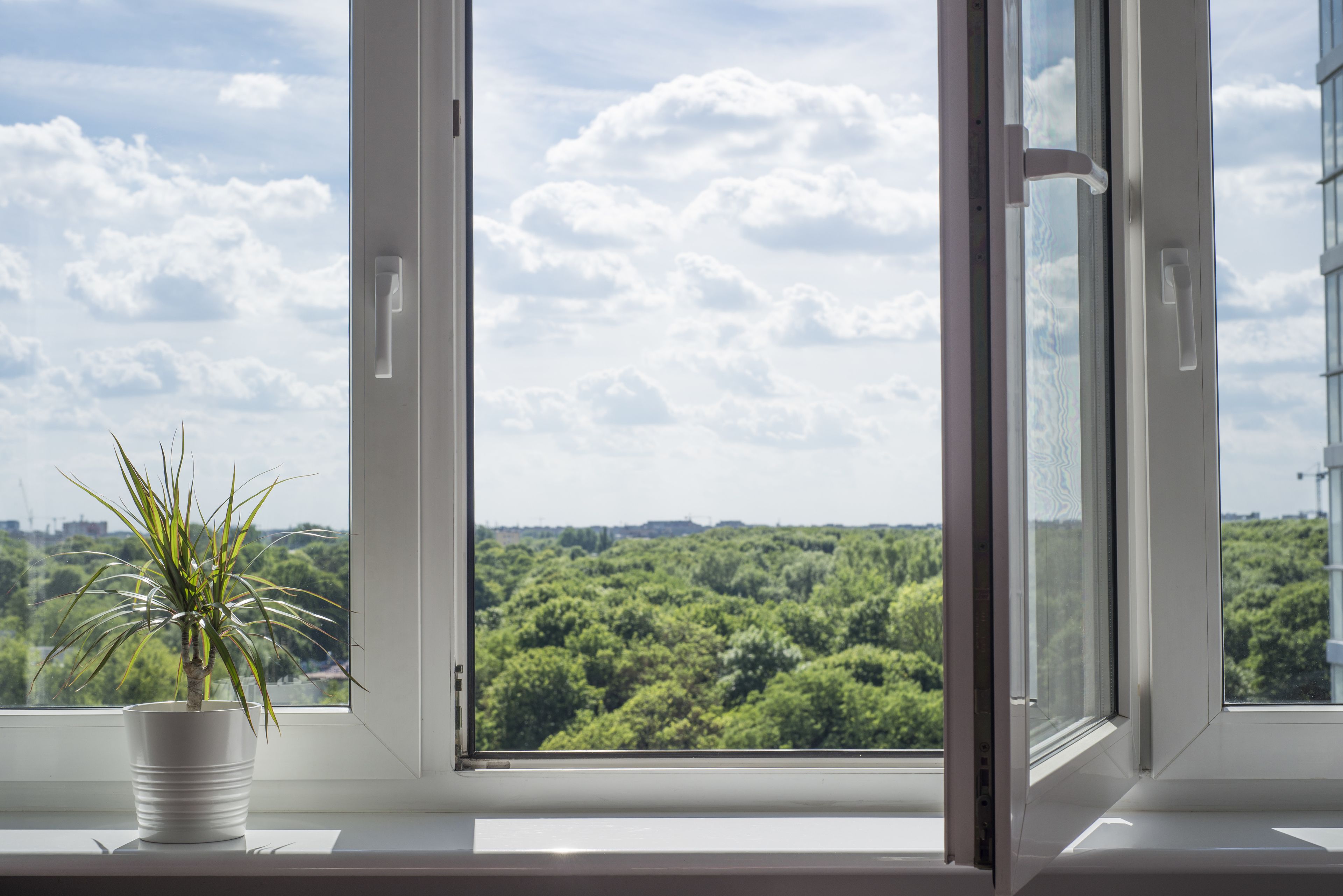 Apartment (ul.Anielewicza 36) | View from room