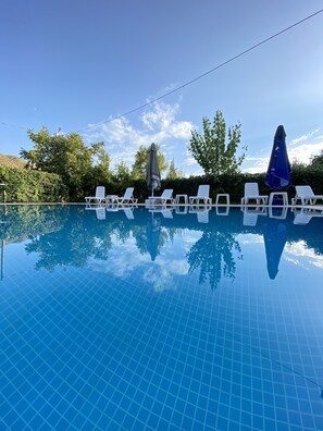 Outdoor pool - Olympos Simar Pansiyon (Kumluca)