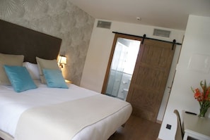 Quarto superior, 1 cama King, para não fumantes | Roupas de cama premium