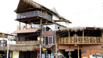 Fassade der Unterkunft