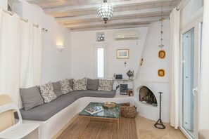 电视、壁炉、DVD 播放器、玩具