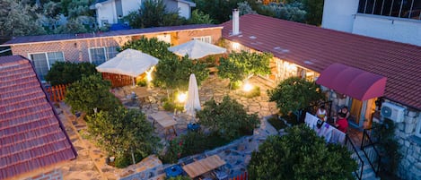 Fassade der Unterkunft