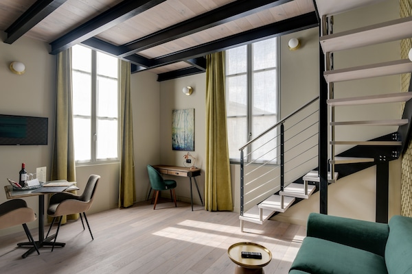 Appartement 8 - SONGE | Coin séjour | Télévision à écran plat