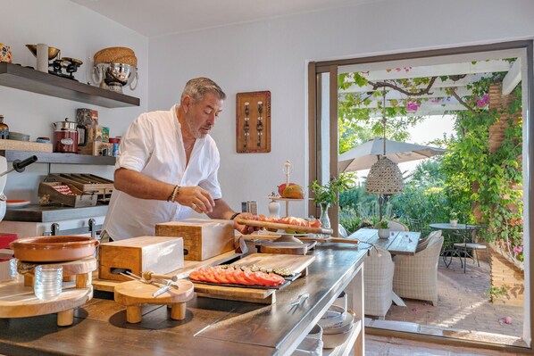 Petit déjeuner buffet compris tous les jours