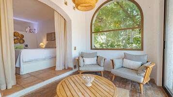 Habitación exclusiva doble, terraza, vistas al valle (Malaga) | Mobiliario individual, wifi gratis, ropa de cama