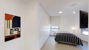 Appartement Luxe, 4 chambres, balcon, vue jardin