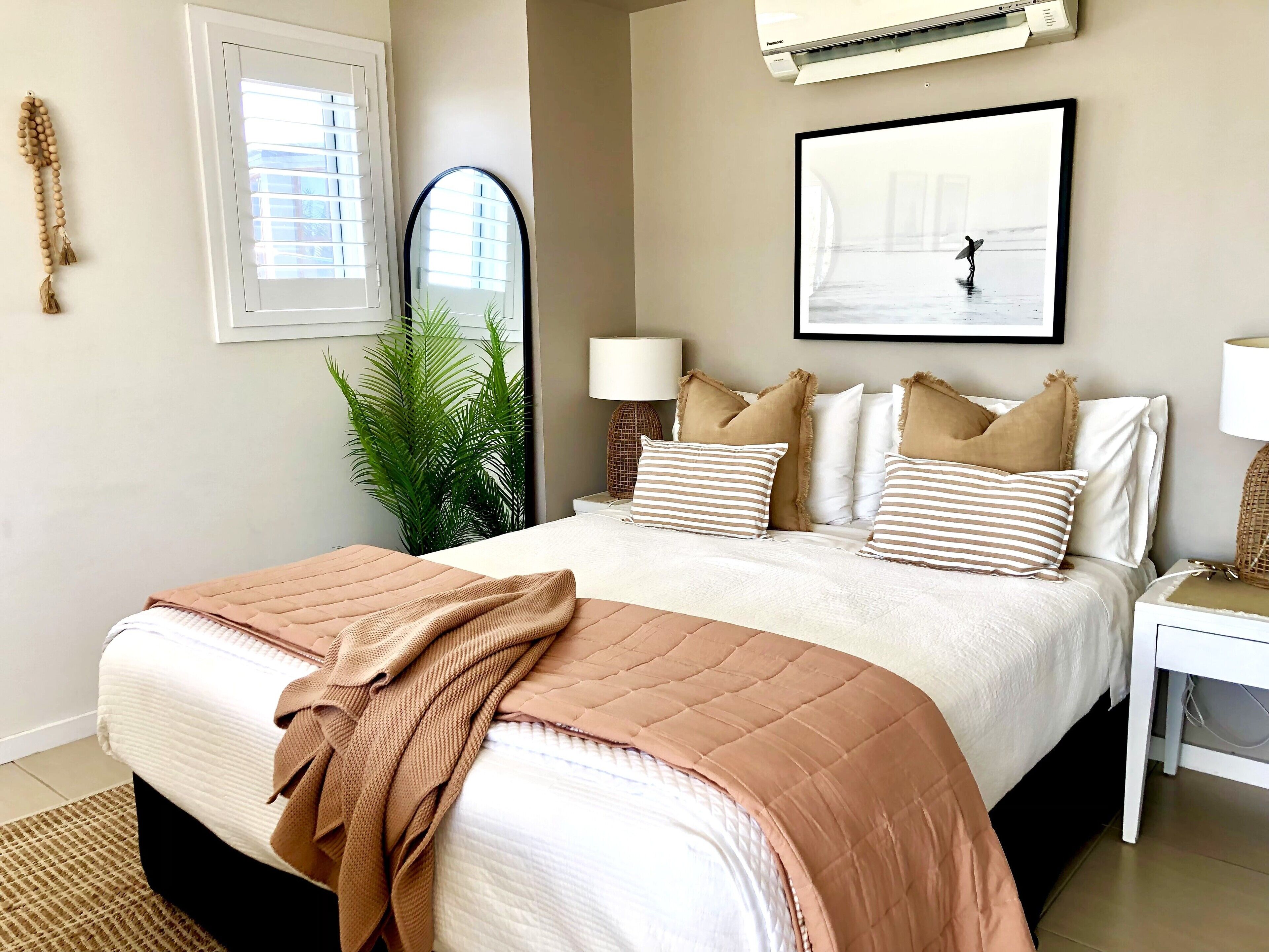 1 soverom, strykejern/-brett, wi-fi (inkludert) og sengetøy