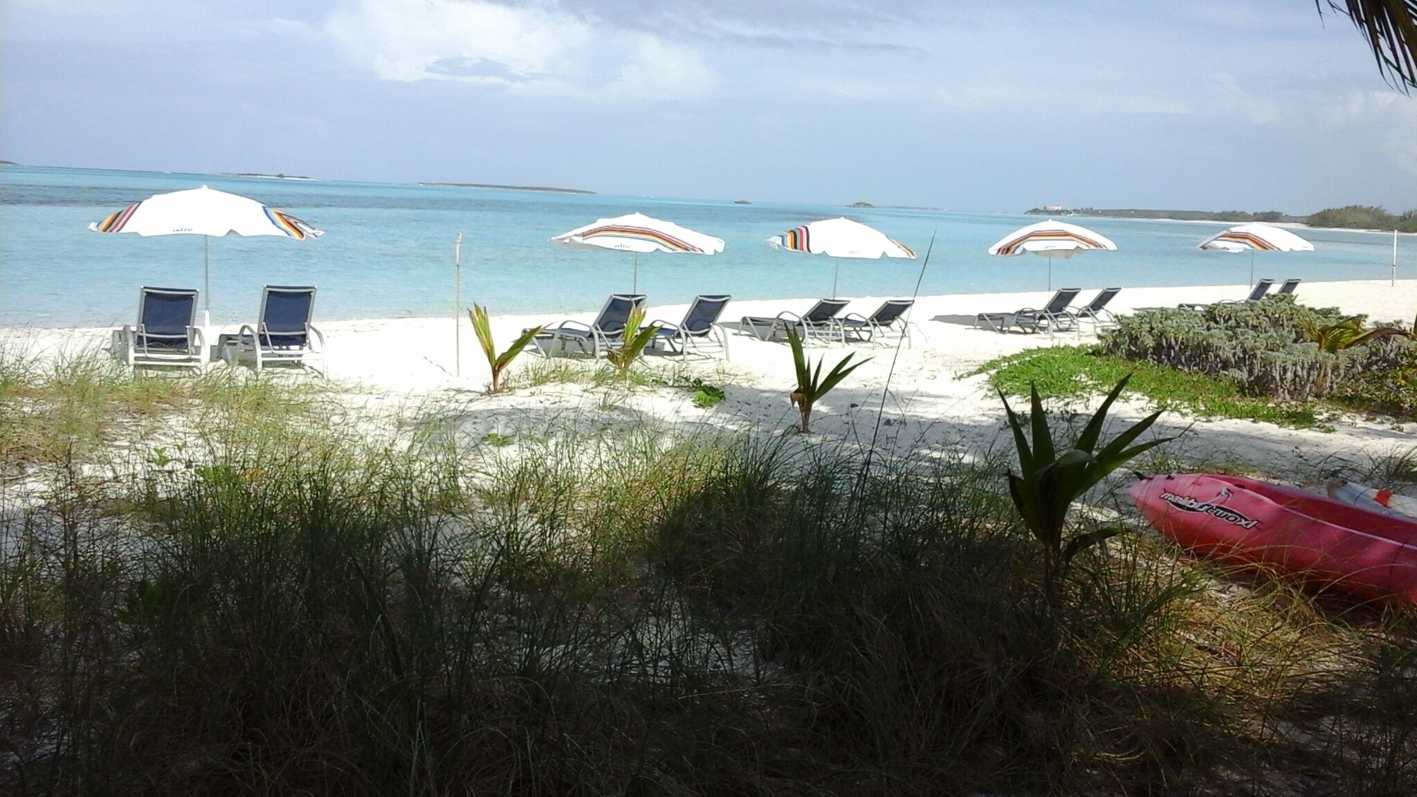 サンラウンジャー、ビーチタオル