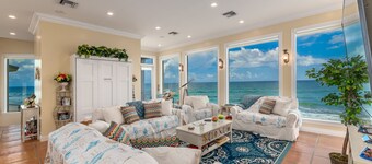 Eden Beach! Ocean-to-River Fla Beach House. PÅ STRANDA! Dock, badestamp og mer