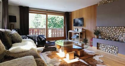 Argentiere: chalet 300 m des Grands Montets/Jacuzzi - 6 chambres et 6 sdbains :)