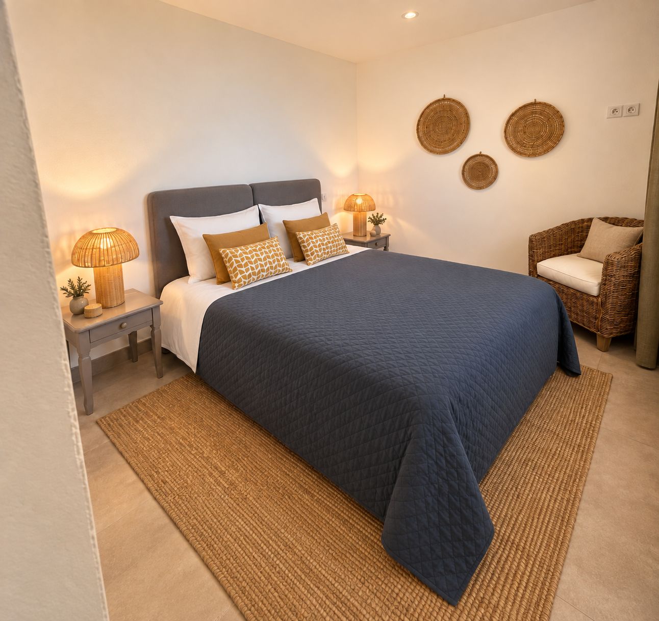 1 chambre, fer et planche à repasser, Wi-Fi, draps fournis