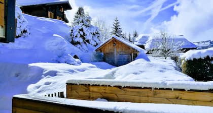 CHALET *** COMFORT PLEASANT, ANSICHTEN, private Gärten von 400 M2 SOUTH