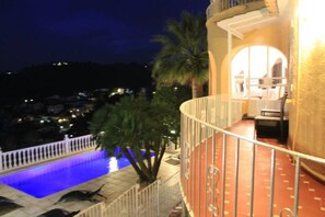 Terrace/patio - REDUCTION10% JUNE, JULY, AUGUST COMFORTABLE VILLA WITH SEA VIEW AND PRIVATE POOL (Benissa)