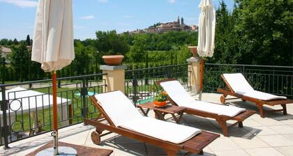 Luxuriöse Villa mit privatem Pool und großem Garten am Rande von Castiglion Fiorentino, erreichbar m