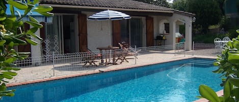 Außenpool, beheizter Pool