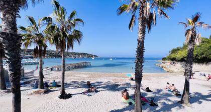 Upea huvila Antibes Juan les Pins lämmitetty uima-allas