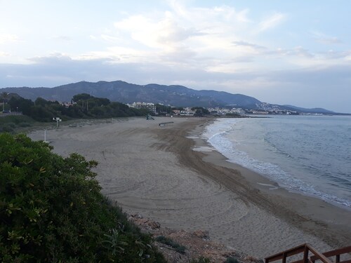 TOWNHOUSE ROMANA BEACH, ALCOSSEBRE, IDEAL FAMILIES. SWIMMING POOL, BARBECUE, A / C, TERRACE