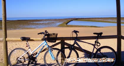 Chipiona Corner semi-detached house on the beachfront