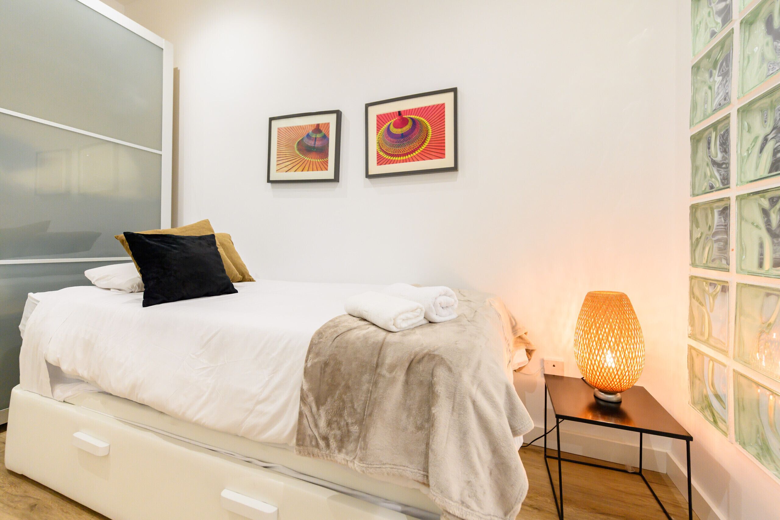 1 bedroom, iron/ironing board