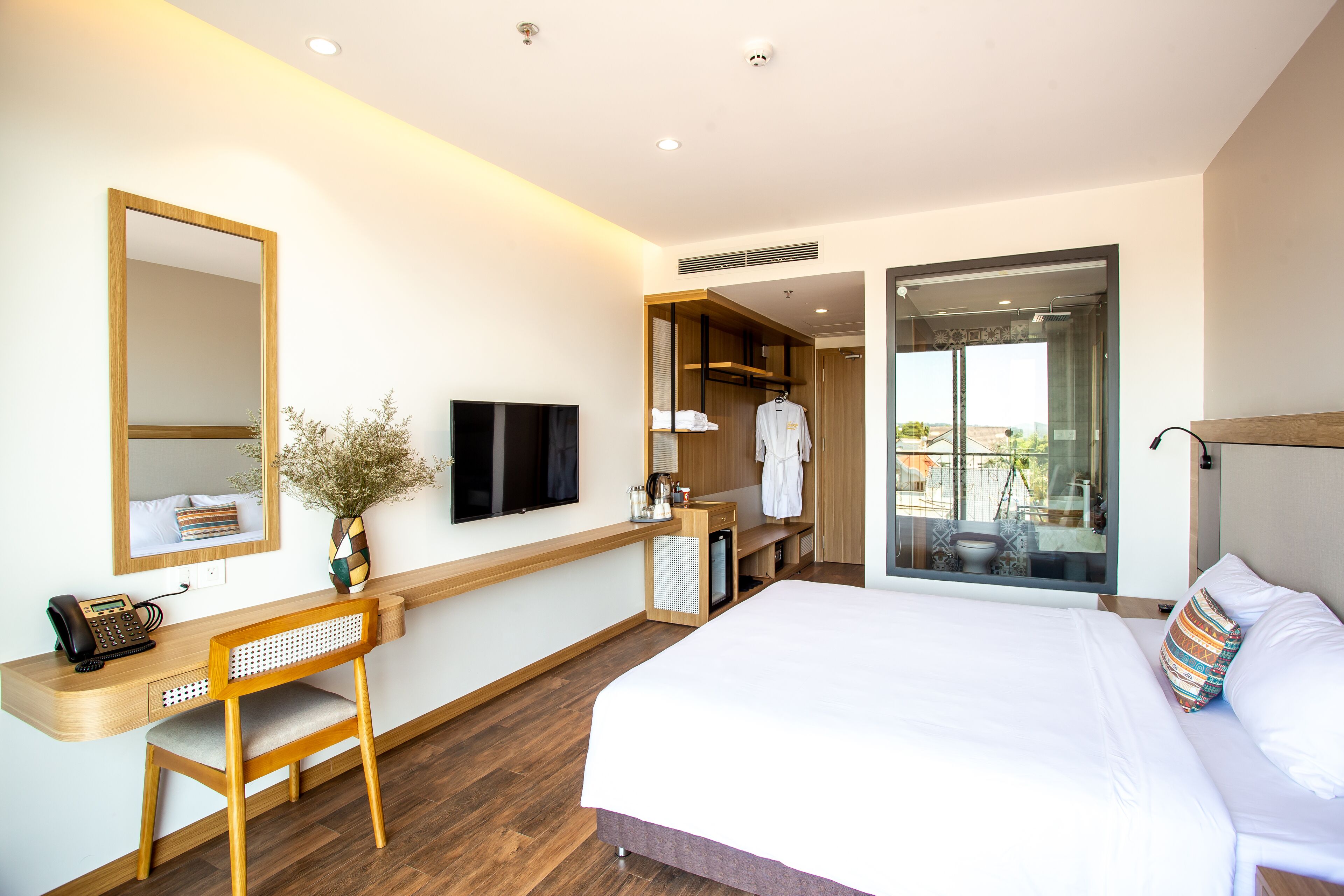 Panoramic Double or Twin Room | Premium bedding, pillow-top beds, minibar, individually furnished