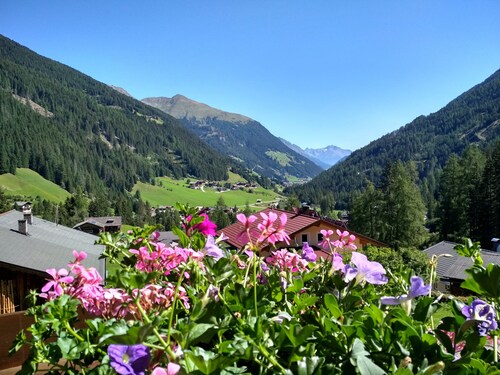 Large apartment for family and friends with a mountain panorama, free WiFi