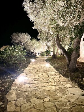 Property grounds - AIR CONDITIONED ARCHITECT VILLA, HEATED SWIMMING POOL, CLOSE TO THE BEACHES 4bed/9guests (Bonifacio)