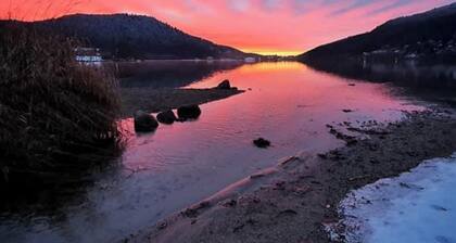 Chalet 5 minutes from the lake by car, 10 minutes from the ski area