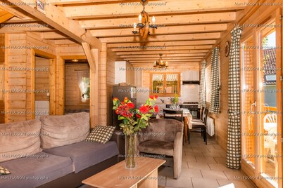 La Bresse Chalet espacioso y confortable