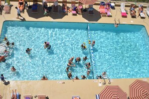 Indoor pool, a heated pool