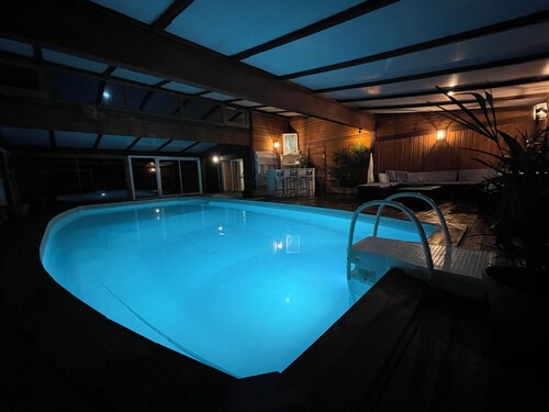 RESIDENCE ARIEGEOISE 5 MINUTES FROM SAINT GIRONS WITH POOL AND SAUNA