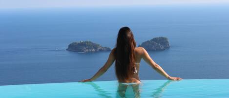 Et oppvarmet basseng