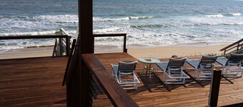 Yksityinen Beachfront Home -oikeus ei-ajo-rannalla-hiljattain uusittu-lähellä Cape Can