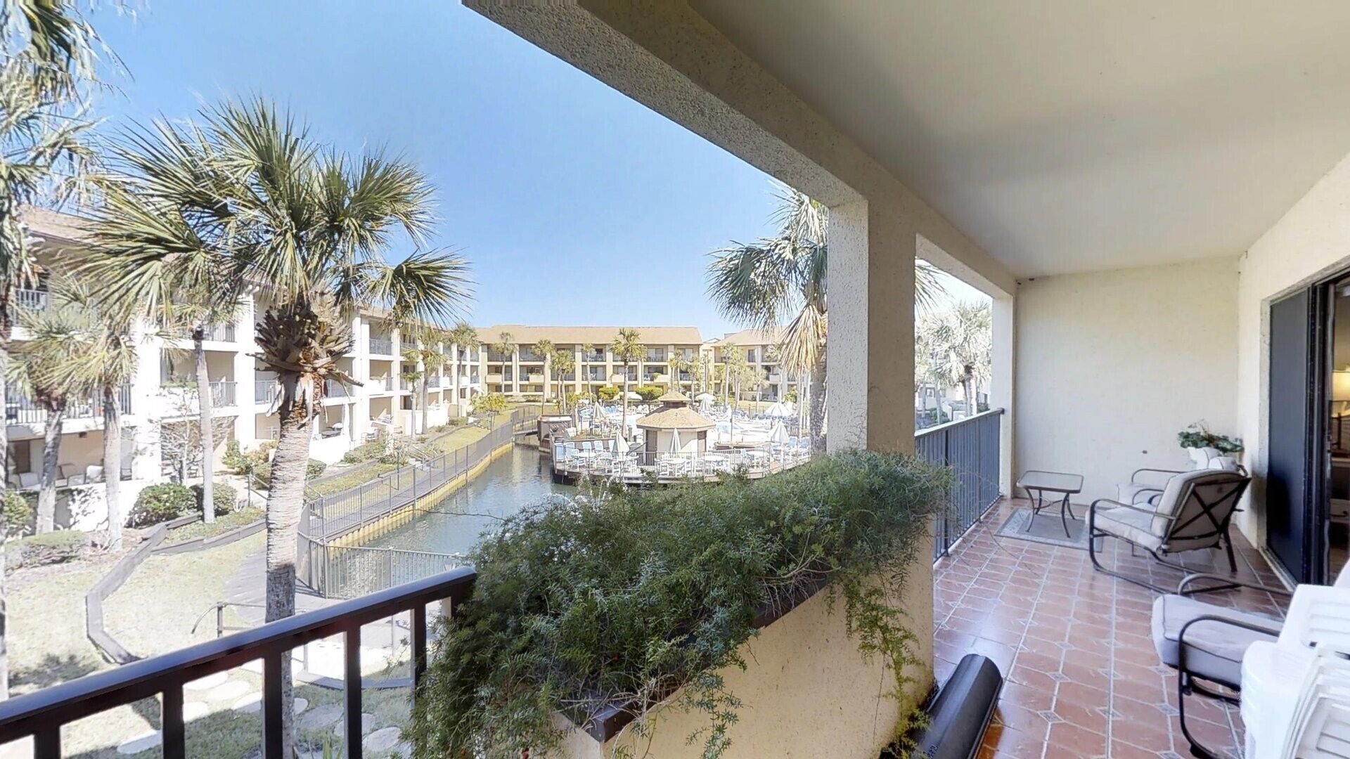 Enceinte de l’hébergement