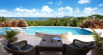 Emerald Vista Villa, Savannes Bay, Vieux-fort