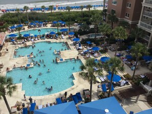 Indendørs pool, opvarmet pool